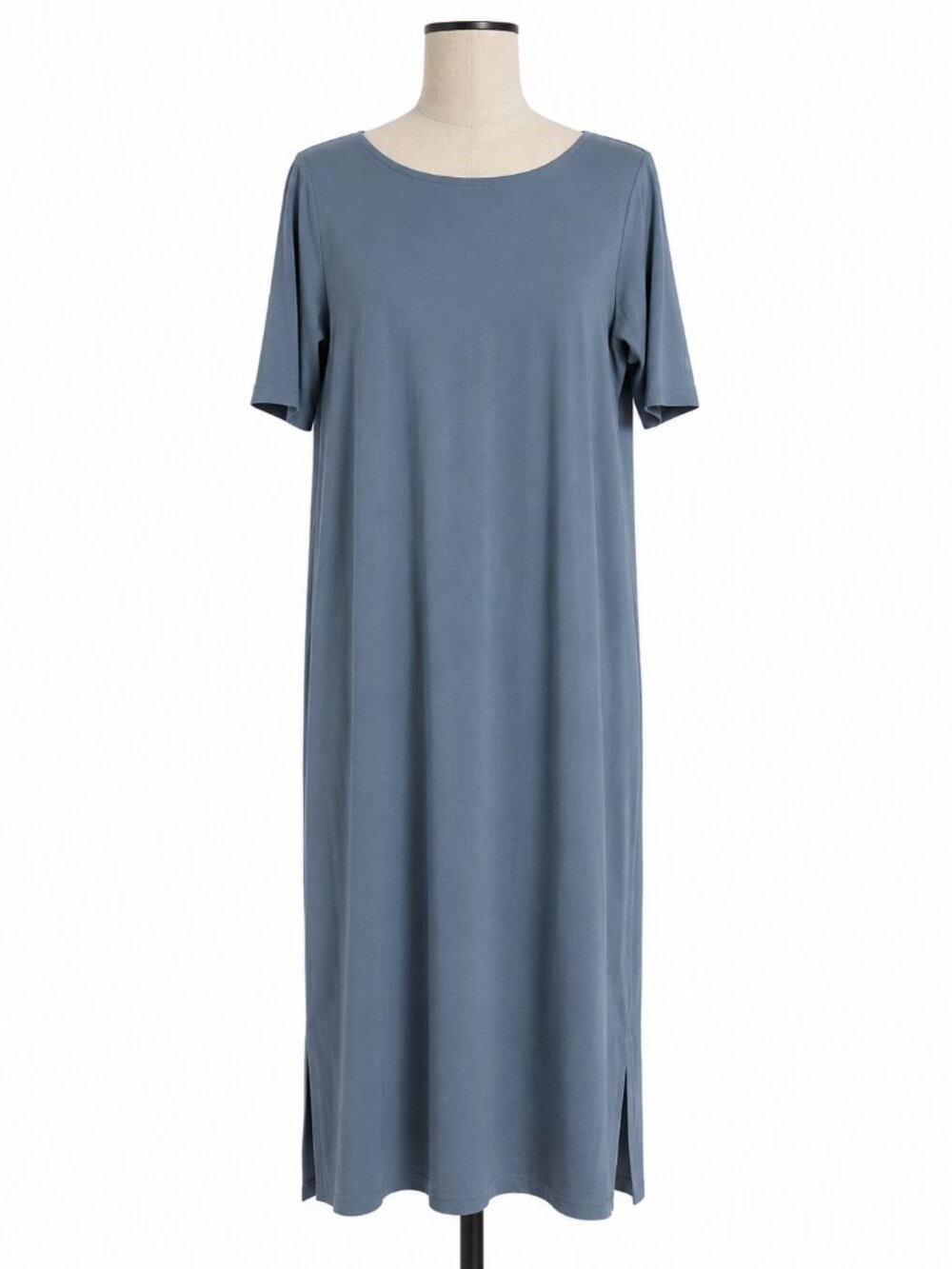 Eileen Fisher Blue Midi Dress XS